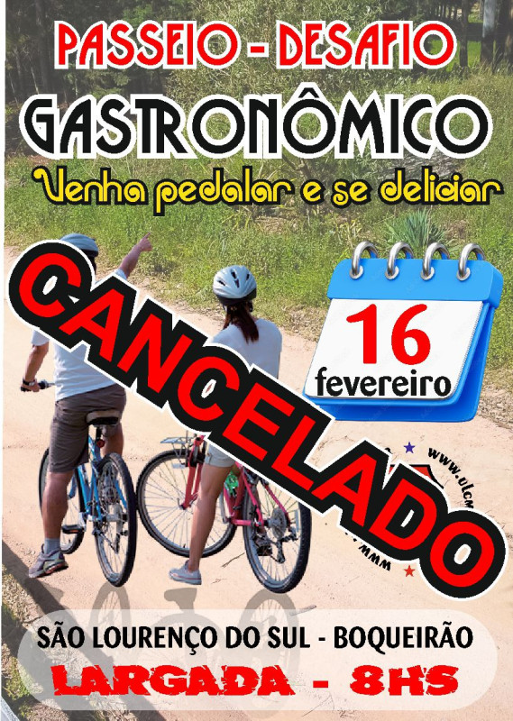 PASSEIO-DESAFIO GASTRONÔMICO DE MTB